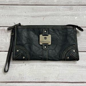 Rosetti Black Clutch Purse